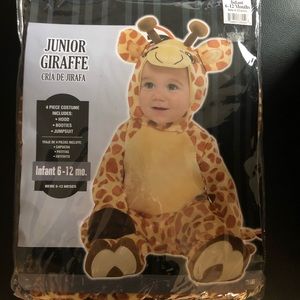 6-12 month giraffe costume. Cutest ever!!